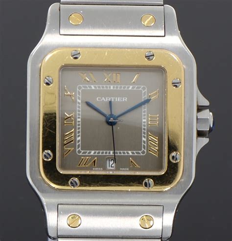 cartier santos galbee 1566|used cartier santos galbee for sale.